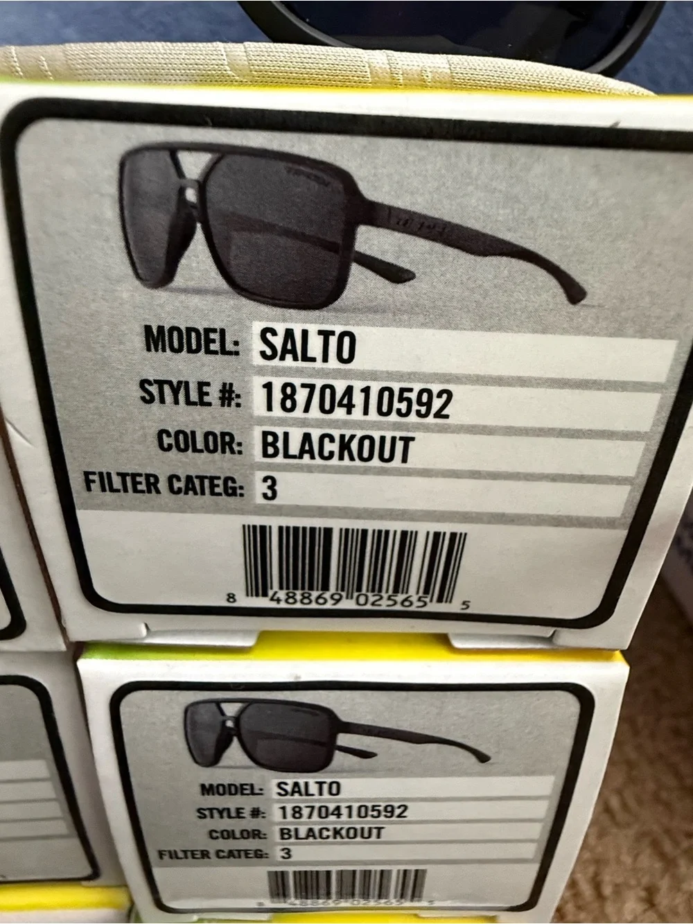 Tifosi Optics Salto Sunglasses Black with Gray Lenses